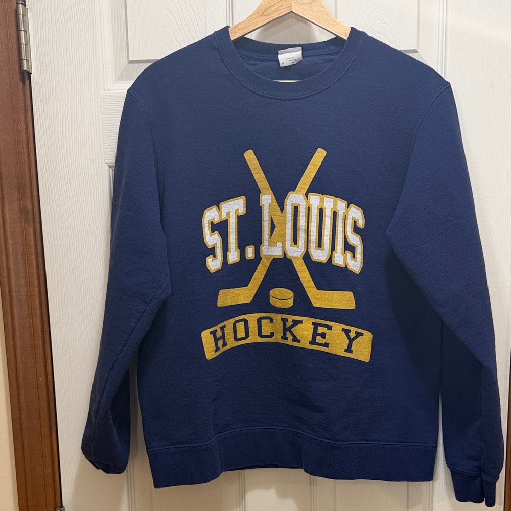 St. Louis Hockey Blue Sweater